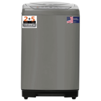 White Westinghouse 7.5 kg Fully Automatic Top Load Washing Machine (HDT7500, Anti Vibration Technology, Grey)