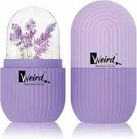 WEIRD Ice Face Roller Massage (Pack Of 1),Reusable Silicone Mold For Puffy Eyes,Skin,Neck & Body, Unbreakable and Reusable, Easy To Use & Carry In Travel, Ice Massager