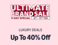 Beauty Reward | 12% back upto ₹500 on Min Order ₹2500