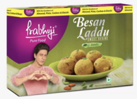 Grocery PRABHUJI PURE FOOD ELAICHI BESAN LADDU and other items [location specific]