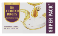 Instamart Bajaj Almond Drops Moisturizing Soap 625 g [location specific]