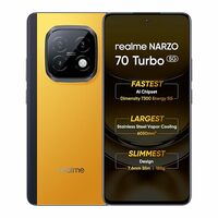 realme NARZO 70 Turbo 5G Smartphone (Turbo Yellow, 8GB RAM, 128GB)