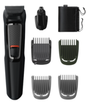 Philips MG3724/30 All-In-One Multigroomer Trimmer for Beard, Nose & Body - Black