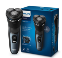 Philips Electric Shaver S3144/03 with Skin Protect Technology & Flex Head - Deep Blue
