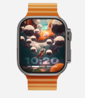 Newly Launched Boult Audio Crown Bluetooth Smartwatch with "1.95"(4.95cm)