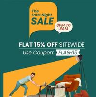 Pepperfry - Now Get Extra 15% Discount till 28th Feb ( 8pm - 8am)