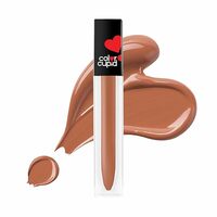 Color Cupid Matte Intense Color 18-Hour Stay Liquid Lipstick | Infused with Hyaluronic Acid & Ceramide | Transfer Proof & Kiss Proof| Forever Love - Sweetheart Mocha | 4 ml