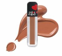 Color Cupid Matte Intense Color 18-Hour Stay Liquid Lipstick | Infused with Hyaluronic Acid & Ceramide | Transfer Proof & Kiss Proof| Forever Love - Sweetheart Mocha | 1.5 ml