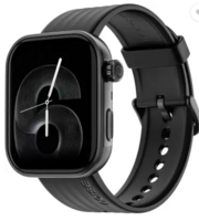 Noise Pro 6 1.85'' Amoled Dispay with AI Watch Faces & AI Companion Smartwatch  (Jet Black Strap, Regular)