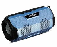 pTron Newly Launched Fusion Rock 16W Portable Bluetooth 5.0 Speaker with Dual Drivers, 6Hrs Playtime, Speaker for Phone/Laptop/Tablets/Projectors, Aux/TF Card/USB Drive Playback & TWS Function (Blue)