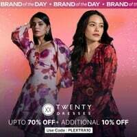 Nykaa Fashion Trendy Thursday : Upto 70% off + Additional 10% off on Twenty Dresses