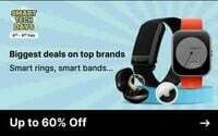 Flipkart Smart Tech Days : Upto 60% off on Smartwatch, Smart rings & more