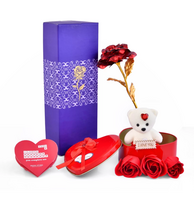 PRIDE STORE Artificial Flower Gift Set