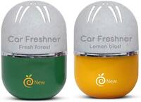 Enew Lemon Blast & Fresh Forest Car Freshener Diffuser Set  (2 x 100 ml)