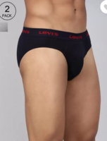 LEVI'S Pack of 2 Solid Men Brief