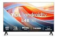 Amazon-TCL 79.97 cm (32 inches) Metallic Bezel-Less HD Ready Smart Android LED TV 32L4B (Black