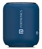 Portronics SoundDrum 1 10W TWS Portable Bluetooth 5.3 Speaker with Powerful Bass, Inbuilt-FM & Type C Charging Cable Included(Blue)