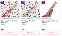 Upto 68% Off on Oye Happy Poppers from ₹79