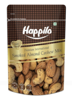 Fresh Happilo Premium International Smoked Almond Cashew Mix and other items [location specific]