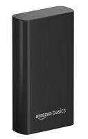 Amazon Basics 20000mAh 22.5W Fast Charging Power Bank with Cable | Triple Output Ports |Dual Input Ports | Lithium Polymer Power Bank | Compact Metal Body (Black)