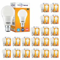 wipro Garnet 10W LED Bulb Pack of 20