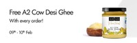 Kapiva : Free A2 Cow Desi Ghee on Every Order