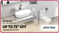 Amazon - Plantex Brand Days | Upto 75% off + Bank offers