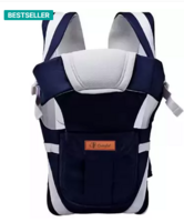 Cutieful High Quality Bag with Strong Belt 4 in 1 (Nevi Blue)