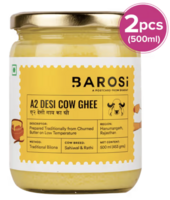BAROSi A2 Desi Cow Ghee 500 mlx2 [location specific]
