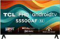 TCL S5500AF (32 inch) Full HD LED Smart Android TV 2024 Edition
