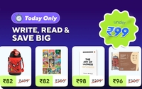 Zepto: Upto 84% off on Books, Stationary, Office Supplies | WRITE, READ & SAVE BIG 