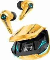 Hoppup Xo3 Gaming Earbuds With 35Ms Low Latency, 13Mm Drivers (Yellow, True Wireless) (account/location specific)