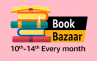 Amazon Book Bazaar - Upto 70% off + Bank offers