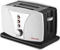 Butterfly BSTP17-18A 800 W Pop Up Toaster  (Black)