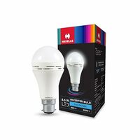 HAVELLS 8.5w LED Emergency Bulb , Shatter Resistant ,Cool Day White (6500K)