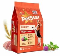 PETSTAR Mankind Puppy Dry Dog Food |1Kg | Chicken Flavour | Clinically Tested | Power of 20+ Ingredients