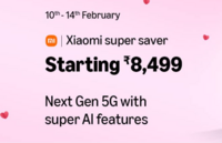 Amazon - Xiaomi Super Saver Days | Starting 8499 + Bank offers