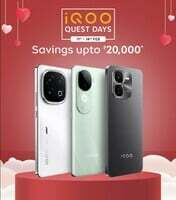 Iqoo Quest Days - Upto 30% Off Saving Upto Rs 20000