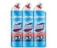 Fresh - Domex Hemir Fresh Guard Disinfectant Toilet Cleaner Liquid, Ocean Fresh, 1 L| Pack Of 3, Freshness For 100 Flushes (location specific)