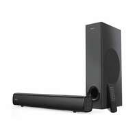 Creative Stage 2.1 Channel Soundbar with Subwoofer for TV, Computer, BT/Optical Input/TV ARC/AUX Input, Remote Control and Wall Mounting Kit @ INR5199