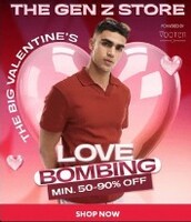 Ajiogram - Love Bombing Min 50 - 90% Off (Msite/App)