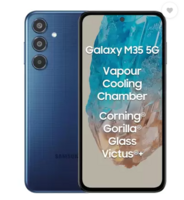 SAMSUNG Galaxy M35 5G (Moonlight Blue, 128 GB)  (6 GB RAM)