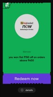 CRED:-  Get ₹150 Off on ₹400 Big Basket Coupon 