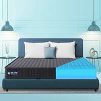 The Sleep Company SmartGRID Orthopedic Pro - Doctor Recommended Mattress | Japanese Patented Technology | 5 Zone Support for Back Pain Relief | 10 Year Warranty | Single Size Firm Bed Mattress 78x36x6