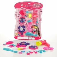 BigPlayer 1921 Girl's Bring Along Beauty Suitcase Makeup Vanity Toy (Multicolour)