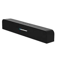 Blaupunkt SBA10 10W Bluetooth Soundbar Speaker for TV with Bluetooth, AUX, USB, TWS Mini Soundbar for TV/PC/Projectors/Tablet Black 
