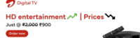 Airtel Digital Tv HD at Rs.900