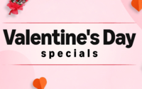 Valentine's Day specials - Min 50% off on Lighting, Home Decor & more