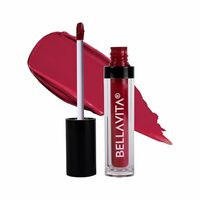BELLAVITA Kiss-Proof Liquid Lipstick | 3.8 ml | 18-hr Stay | Transferproof Lipstick | Cherry Pop [Many Shades Available]