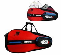 WHACKK Drive Unisex Lightwieght Tennis Badminton Squash Shuttle Equipment Kit Bag Cover